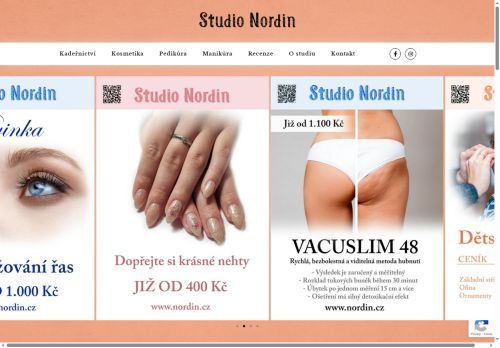 Zobrazit webové stránky Studio Nordin