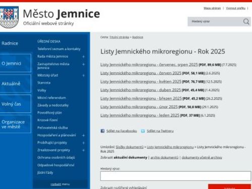 Jemnické listy