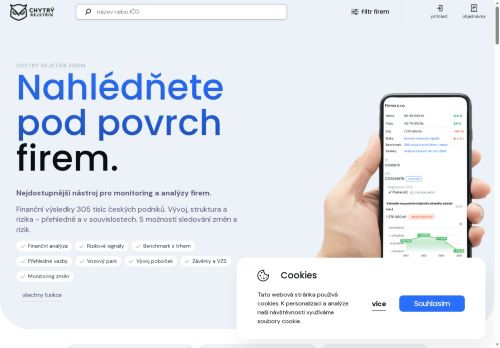 Chytryrejstrik.cz s.r.o. nabízí práci na pozici Obchodní zástupce v obci Brno