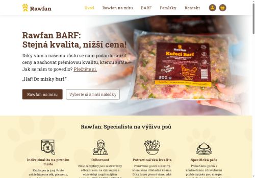 Rawfan s.r.o. nabízí práci na pozici Pracovník výroby krmiv v obci Ivančice