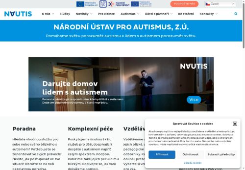 Národní ústav pro autismus, z.ú. nabízí práci na pozici osobní asistent pro osoby s autismem v pobytovém zařízení (m/ž) v obci Libčice nad Vltavou