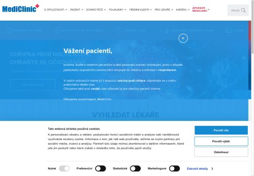 Mediclinic a.s. nabízí práci na pozici Praktický lékař M/Ž v obci Kutná Hora
