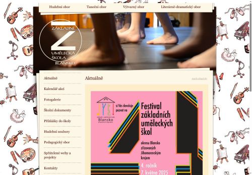 Zobrazit webové stránky Základní umělecká škola Blansko