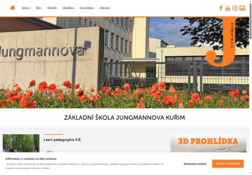 Zobrazit webové stránky ZŠ Kuřim, Jungmannova