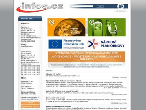 INFOS Art, s.r.o. Vyškov