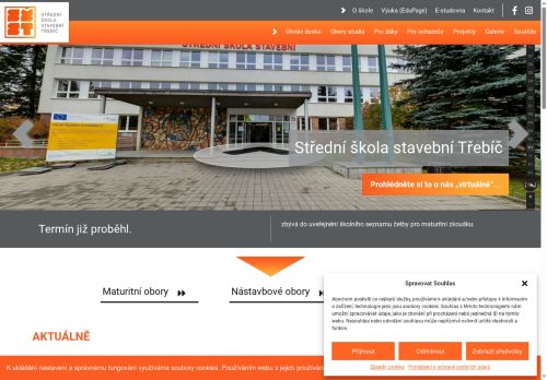 Střední škola stavební Třebíč nabízí práci na pozici UČITEL ODBORNÝCH STAVEBNÍCH PŘEDMĚTŮ (M/Ž) v obci Třebíč