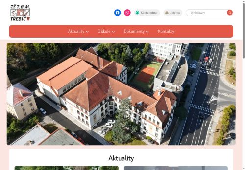 Zobrazit webové stránky Základní škola T. G. Masaryka Třebíč