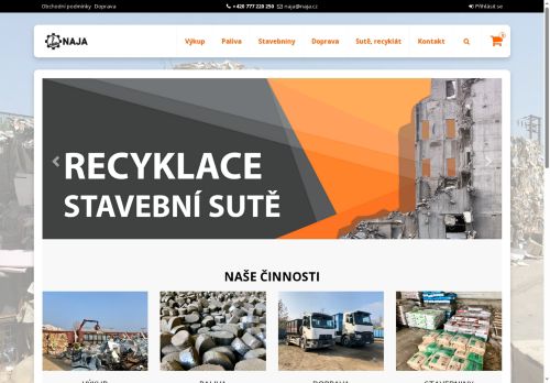 Zobrazit webové stránky  Naja servis s.r.o. - pobočka Bučovice