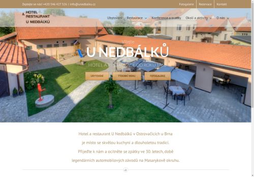 Zobrazit webové stránky Restaurace U Nedbálků