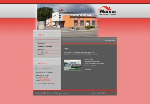 Markus - provádění staveb s.r.o. nabízí práci na pozici Řidič sk C+E tuzemsko (m/ž) v obci Blansko