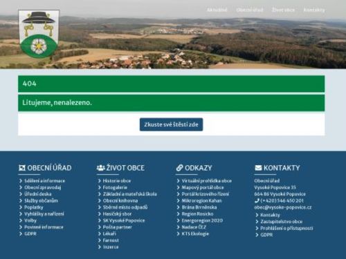 Obecní úřad Vysoké Popovice