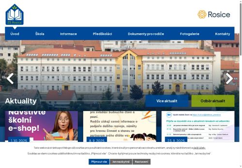 Zobrazit webové stránky Základní škola Rosice