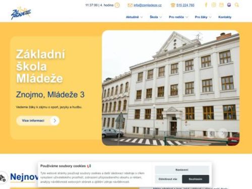 Základní škola, Znojmo, Mládeže 3