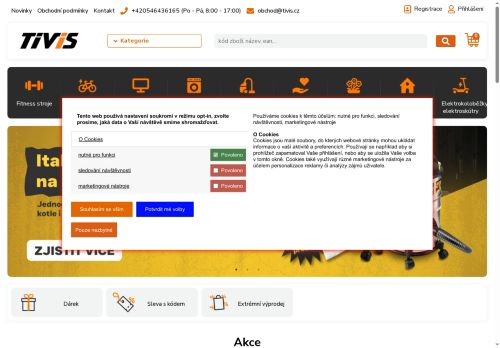 Zobrazit webové stránky TiVis.cz