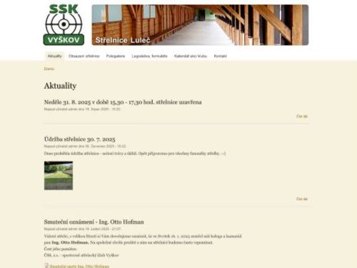 Sportovně střelecký klub Vyškov