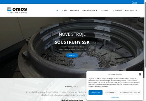 Zobrazit webové stránky OMOS, s.r.o.