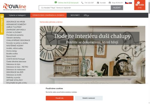 Zobrazit webové stránky Novaline, s.r.o.