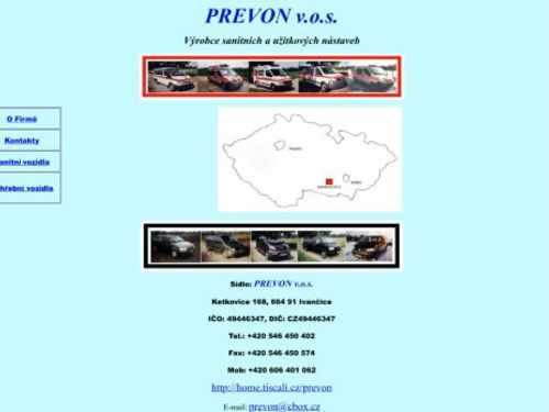 PREVON, v.o.s.