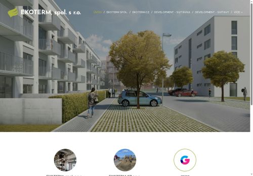 Webové stránky EKOTERM CZ s.r.o., Letovice