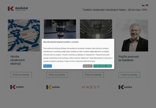 Karel Kaňák, s.r.o. nabízí práci na pozici zámečník/svářeč na stálém pracovišti v zakázkové výrobě M/Ž v obci Rohatec