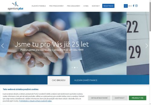 Zobrazit webové stránky AGENTURA PLUS, s.r.o. - pobočka Brno