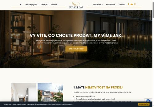 Zobrazit webové stránky Mgr. Pavlína Teichmannová – realitní konzultant Pegas Real