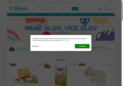 Zobrazit webové stránky U Kubíčka - Eva Hradecká