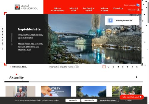 Zobrazit webové stránky Městský úřad Veselí nad Moravou