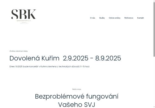 Zobrazit webové stránky Správa bytů Kuřim, s.r.o.