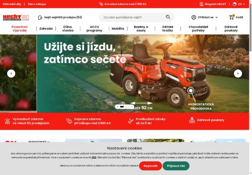 HECHT MOTORS s.r.o. nabízí práci na pozici Skladníci, obsluha manipulačních vozíků v obci Strančice