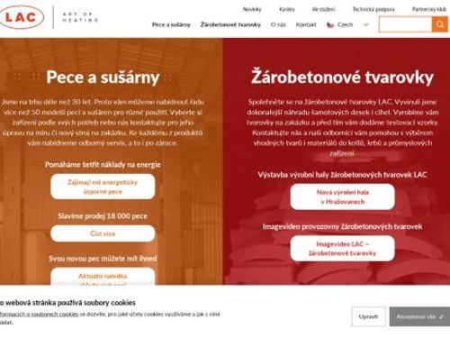 LAC, s.r.o. - provozovna Žárobetonové tvarovky