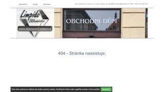 Zobrazit webové stránky Sklenářství Limpido Vyškov