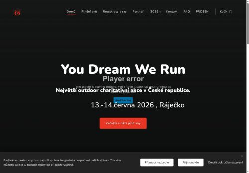 Zobrazit webové stránky You Dream We Run