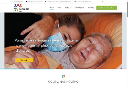 Zobrazit webové stránky Remedia Plus