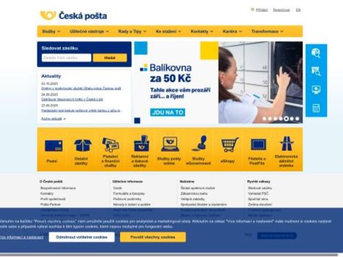 Pošta Jevišovice
