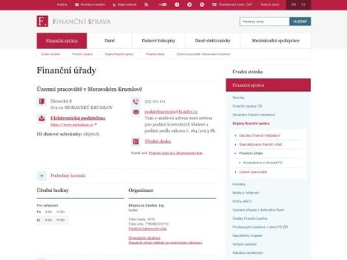 Finanční úřad v Moravském Krumlově