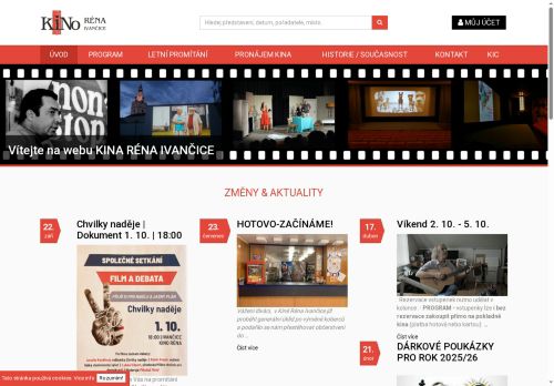 Zobrazit webové stránky Kino Réna