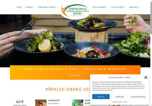 Střední škola gastronomie, hotelnictví a lesnictví Bzenec, příspěvková organizace nabízí práci na pozici referent/ka majetkové správy v obci Bzenec