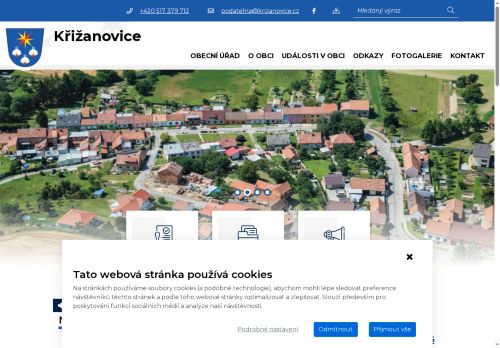 Zobrazit webové stránky Obecní knihovna Křižanovice